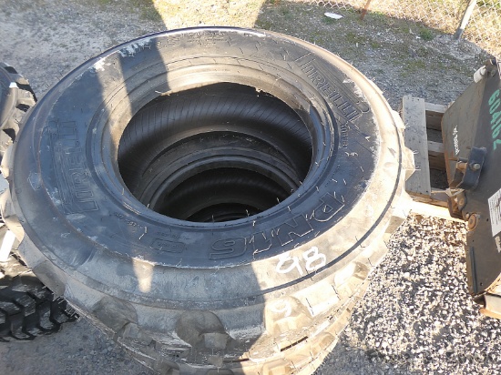 12x16.5 Pirelli Skidloader Tires, New