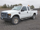 2008 Ford F250 4x4 Ext. Cab Pickup, SN:1FTSX21R58EB51833, Diesel, Auto, 4wd