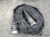Pallet with 6'' Discharge Hose