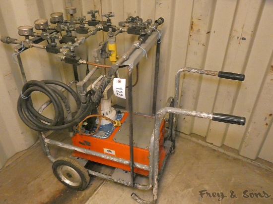 OTC Electric Hydraulic Pump w/manifold