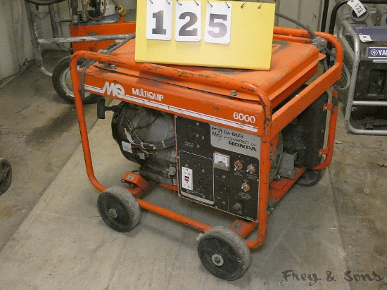 MultiQuip 6000 Gen Set