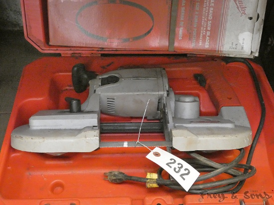Milwaukee Band Saw w/(3)blades