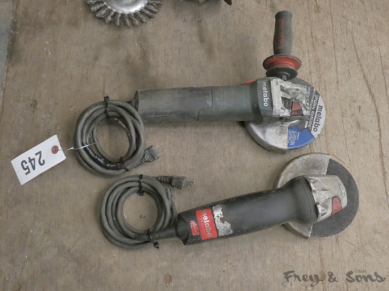 (2) 6'' Angle Grinders
