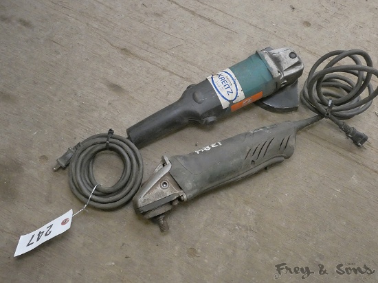(2) 5'' Angle Grinders