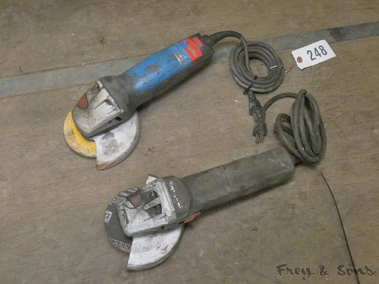 (2) 5'' Angle Grinders