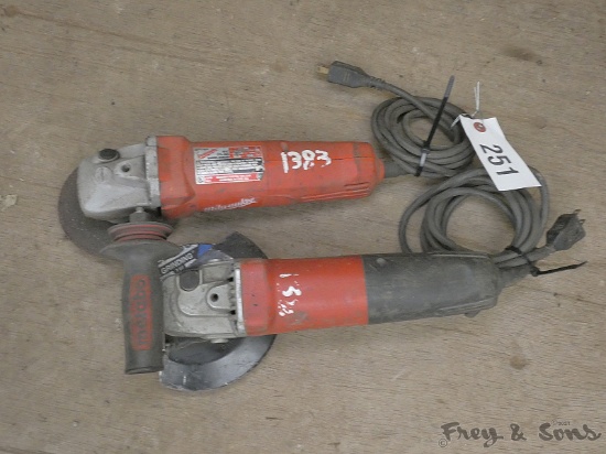 (2) 5'' Angle Grinders