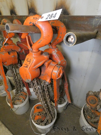(2) 6 Ton Comelongs