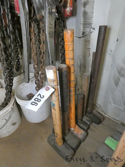 Row of Small Sledges