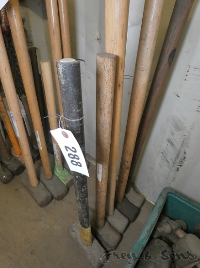 Row of Large Sledges