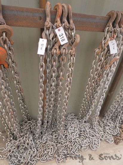 (4 x bid/money) 1/2x20' Chains