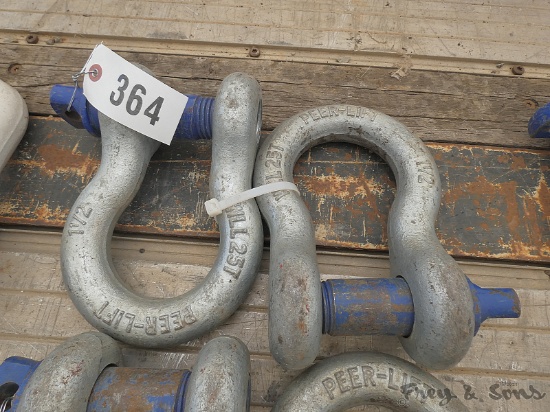 (2) 25 Ton Clevises / Shackles