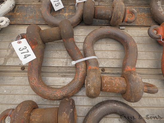 (2) 45mm Clevises / Shackles