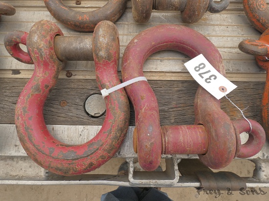 (2) 45mm Clevises / Shackles