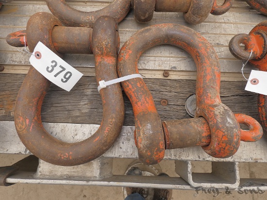 (2) 45mm Clevises / Shackles