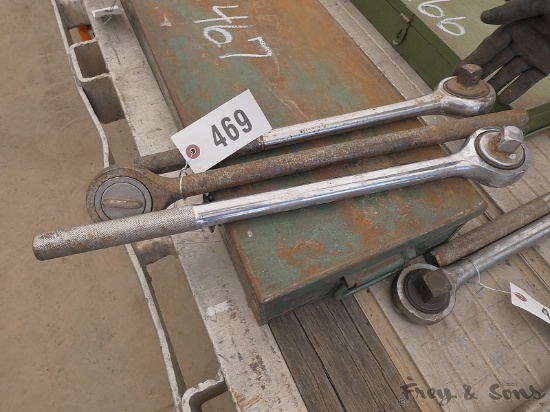 (3) 1'' & 3/4'' Ratchets