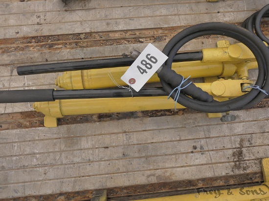 (2)Enerpac Pumps