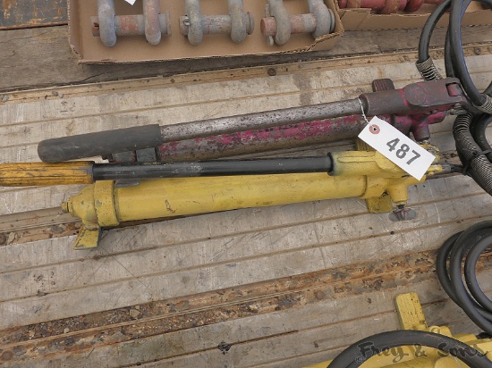 (2)Enerpac Pumps