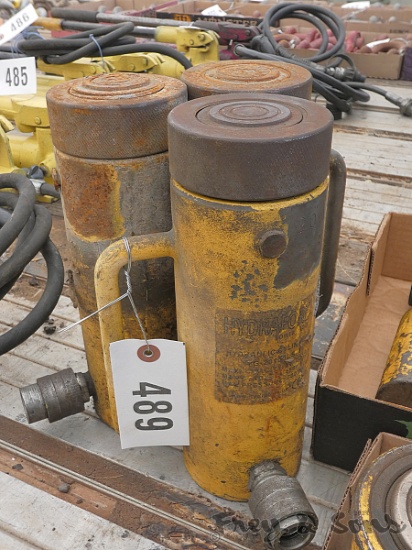 (3) Hydraforce 20 Ton Cylinders