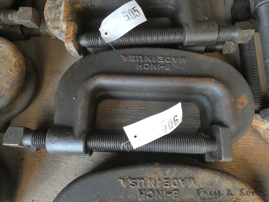 (2 x Bid) 8'' HD Bridge Clamps