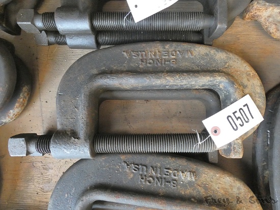 (2 x Bid) 8'' HD Bridge Clamps