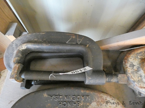 (2 x Bid) 8'' HD Bridge Clamps