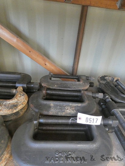 (6 x Bid) 8'' HD Bridge Clamps