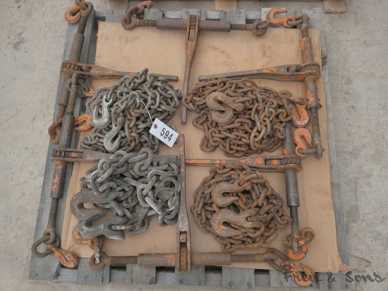 (6) Binders & (4) Chains