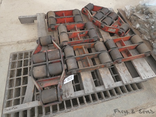(6) Hevi-Haul Rollers