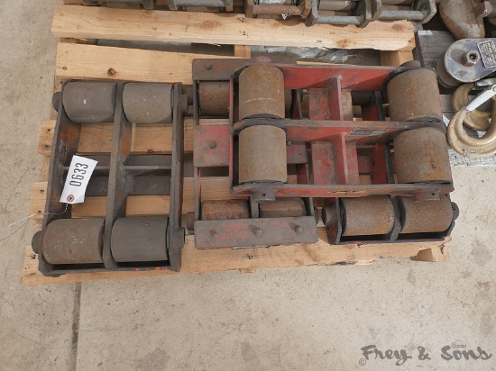 (4) Hevi-Haul Rollers