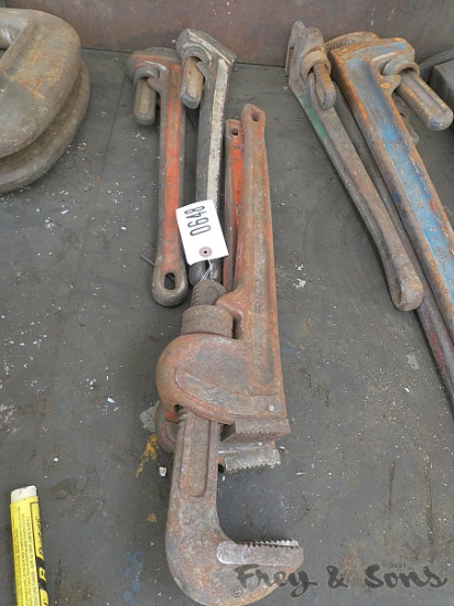 (4) Pipe Wrenches