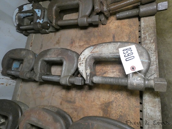 (6) x Bid: 4'' HD Bridge Clamps