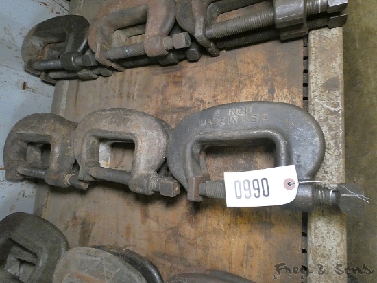 (6) x Bid: 4'' HD Bridge Clamps