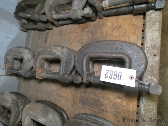 (6) x Bid: 4'' HD Bridge Clamps