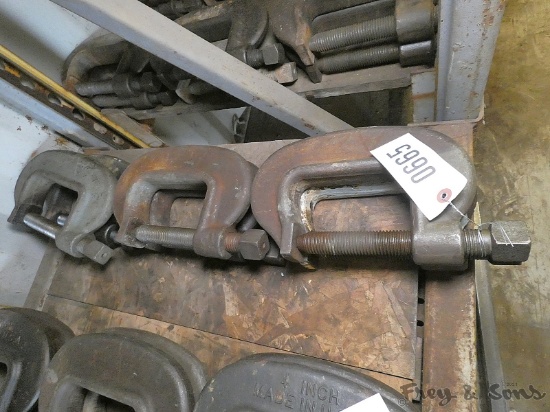 (6) x Bid: 4'' HD Bridge Clamps