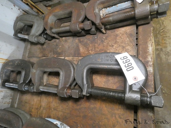 (6) x Bid: 4'' HD Bridge Clamps