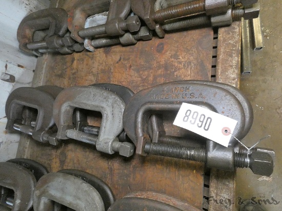 (6) x Bid: 4'' HD Bridge Clamps