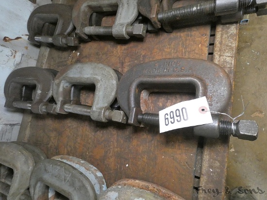 (6) x Bid: 4'' HD Bridge Clamps