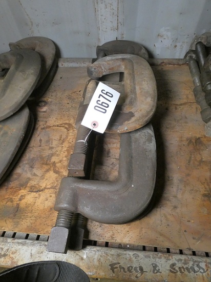 (5) x Bid: 6'' HD Bridge Clamps