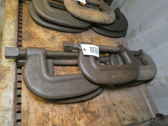 (5) x Bid: 6'' HD Bridge Clamps