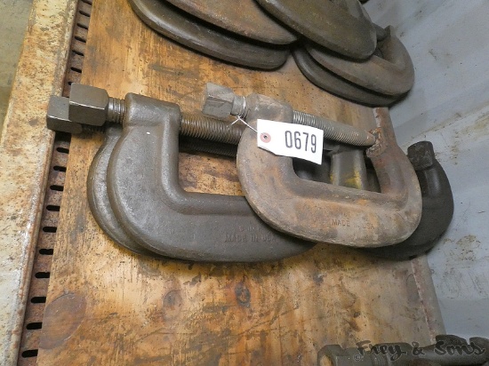 (5) x Bid: 6'' HD Bridge Clamps