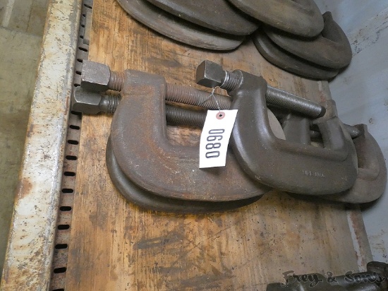 (5) x Bid: 6'' HD Bridge Clamps