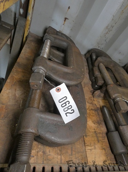 (5) x Bid: 6'' HD Bridge Clamps