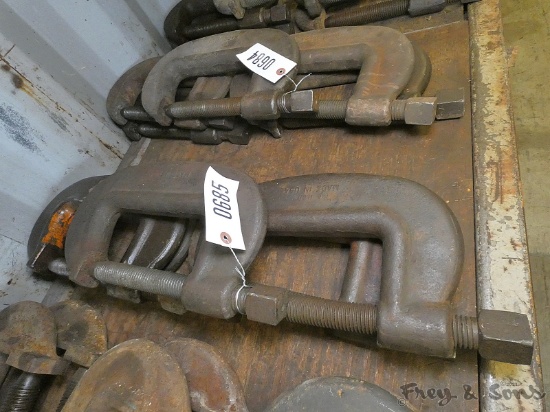 (5) x Bid: 6'' HD Bridge Clamps