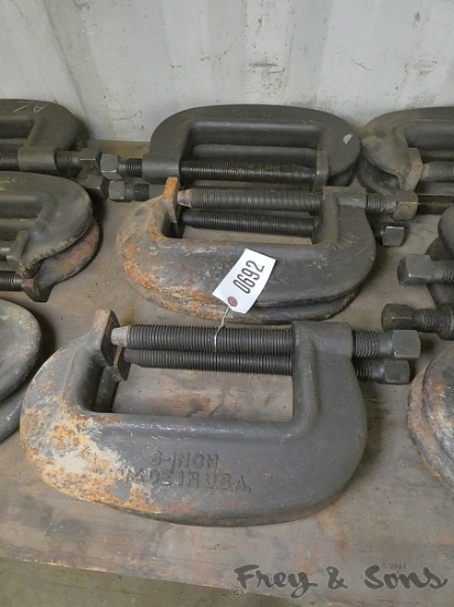 (6) x Bid: 8'' HD Bridge Clamps