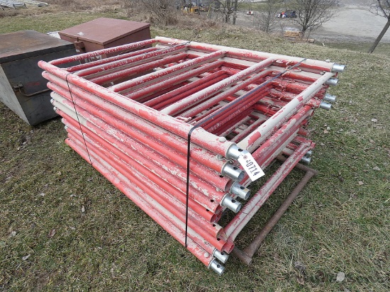 (18)xBid: Waco 6' Hi-Load HD Scaffold Frames