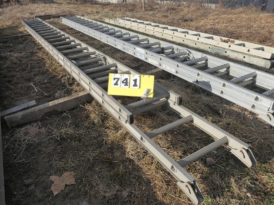 Aluminum 40' Ext. Ladder