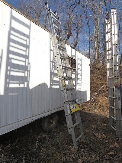 Werner 24' Aluminum Ext. Ladder