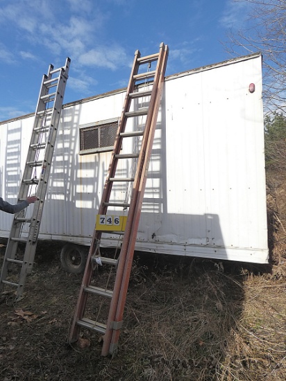 24' Fiberglass Ext. Ladder
