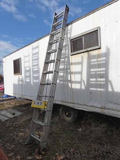 Werner 24' Aluminum Ext. Ladder