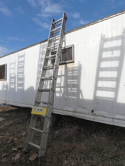 Werner 24' Aluminum Ext. Ladder